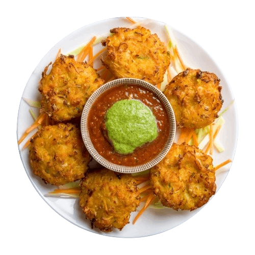 Pakoras Served at Ozkans Grill  in Selkirk