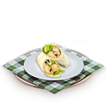 Southern Fried Chicken Wrap 